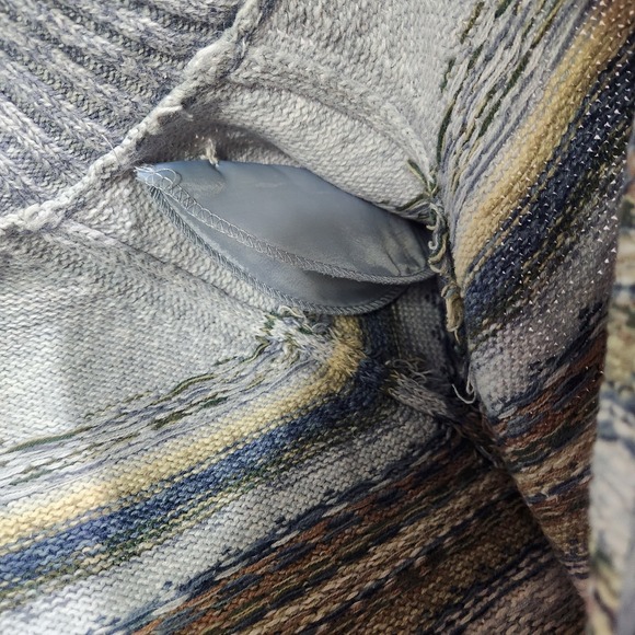 Tiara International Fair Isle Full Zip Cardigan Sweater Cottage Cozy Cabin Small - Picture 5 of 7